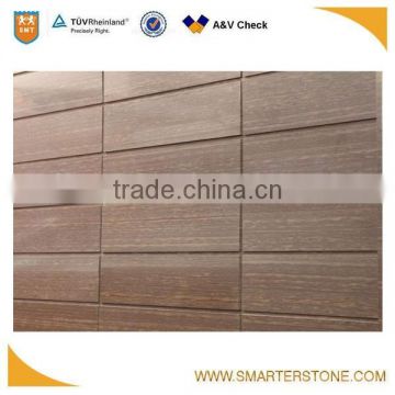 Rosewood color sandstone xiamen reliable supplier Smarter Stone