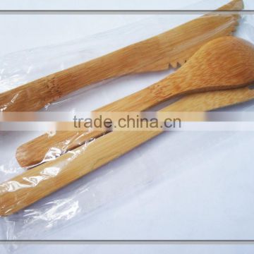 MINI wooden flatware sets fork spoon knife
