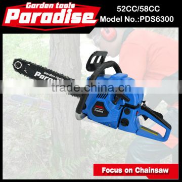 PDS6300 New 2-Stroke 20" Bar and Chain Gasoline Chain saw Machine Price 5200