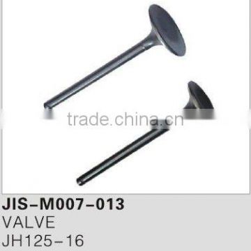 Motorcycle spare parts and accessories motorcycle valve for JH125-16