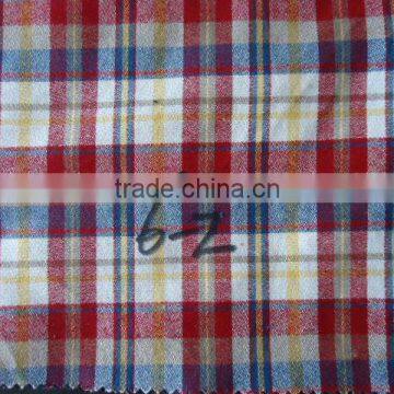 New fashion cotton flannel check fabric V301