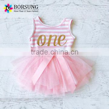 New Arrival tulle Tutu Dress with Girls Dresses pink Party short dress for kids