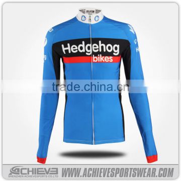 custom long sleeve bicycle jersey/ cycling jersey xxxl/ jacket for men
