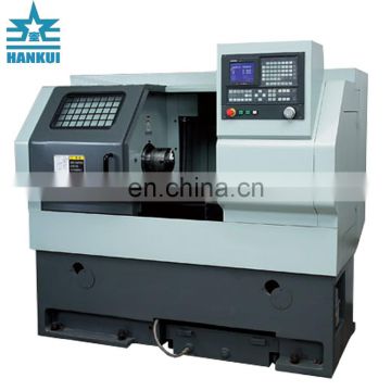 CK6132 high speed flat bed small cnc lathe with bar feeder