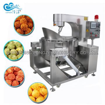 Industrial Caramel Popcorn Coating Machine/Ball Shape popcorn Machine
