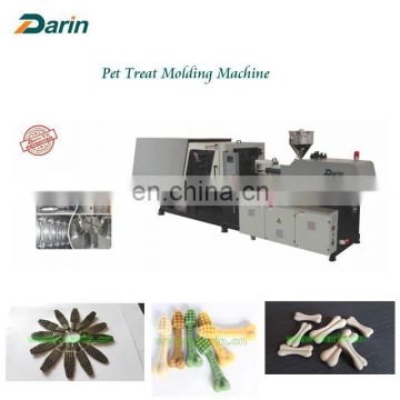 The pet cleaning bone mold filling machine.