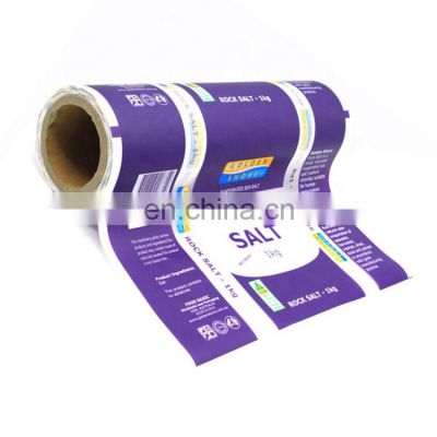 Custom Printed Laminated Aluminum Foil Sachet Plastic Packaging Roll Film Packaging for Seasoning Powder Coffee Tea