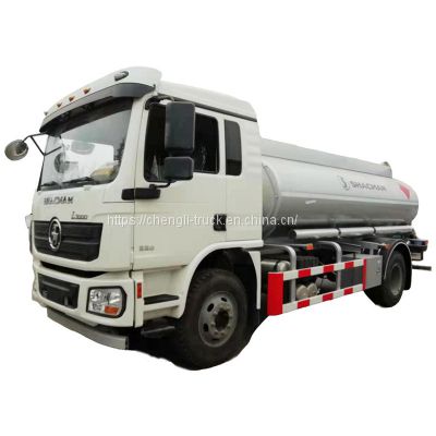Shacman L3000 6 wheel 4x2 4x4 10000 liters capacity fuel oil tank truck