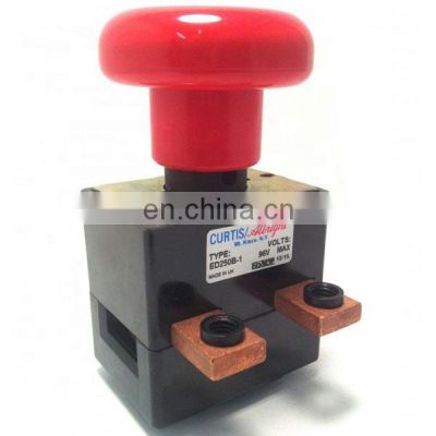 high current DC power disconnect stop switch 96V