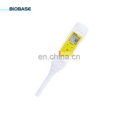 BIOBASE China -1.000~15.000pH PH-10L Pocket Pen Type  Portable LCD Display PH Tester Digital