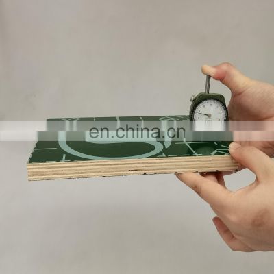1220*2440*18mm Wbp Glue Plywood Recycle For More Than 30 Times Green PP Plywood