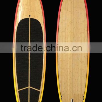 Epoxy surfboard eps foam fiberglass bamboo fiber board