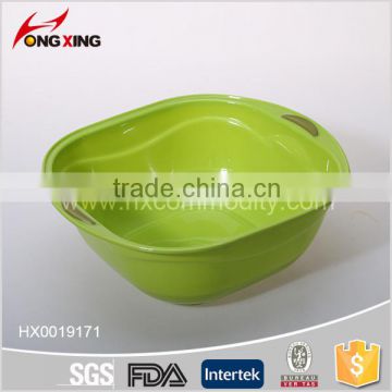 PP rectangle shaped plastic wash basin with handle                        
                                                                                Supplier's Choice