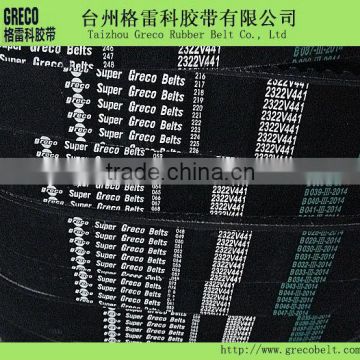 High quality industrial variable speed v belt 1022V