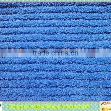 China large supplier home textile promotional customized striped coral fleece fabric wholesale