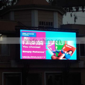 P10mm video advertising led panel sign