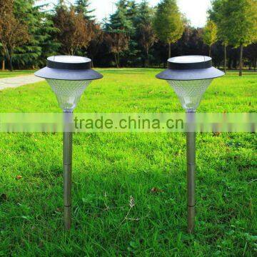 Solar led cap light garden light led garden light