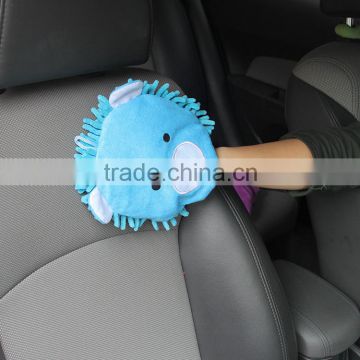lovely cartoon style car cleaning glove