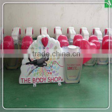 OEM design vacuum thermoformed perfume promotional display