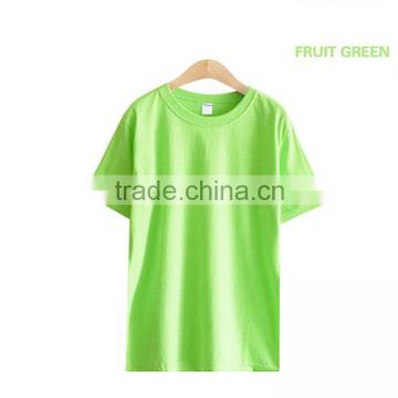 Fruit green full-size printing t-shirt o-neck shirt accept custom design