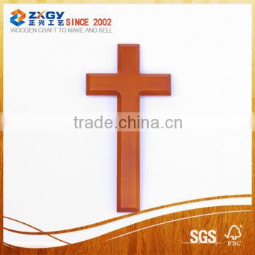 Large Unfinished Natural Wood Cross Charms wholesale