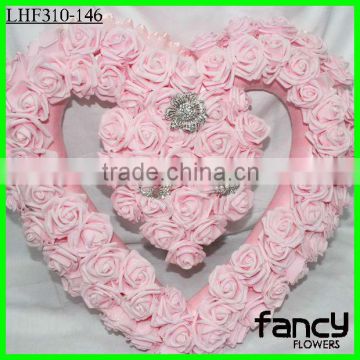 68 heads pink flower for wedding car decoration                        
                                                Quality Choice