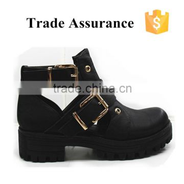 Italian wholesale traditional black slip on shoes women casual