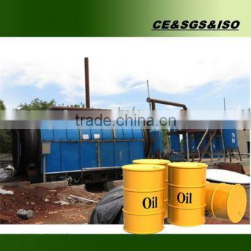 waste plastic to oil equipment