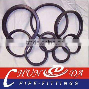 Concrete pump sealing rings without lip