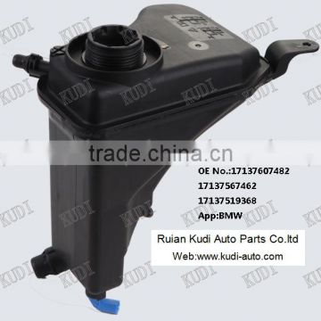BMW17137607482 radiator coolant overflow expansion tank reservoir OEM quality 17137567462 17137519368 engine coolant recovery