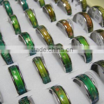 factory direct sale changing color mood ring