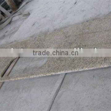 Chinese prefab polished Tiger skin yellow granite countertop