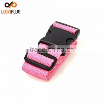 Luckiplus Luggage Straps Suitcase Belt Travel Accessories Luggage Accessory Pink