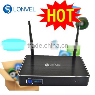 2016 ! high quality Android Amlogic S812 Quad core TV box for 2G DDR ,8G /16G Flash