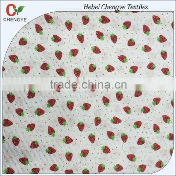 tc fruit printed t shirt fabric manufacturers in china