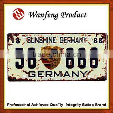 exclusive dealing South America license plate car plate number plate/directly factroy provide motor car number plates
