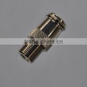 good quality high performace connector F to F F quick male to F female for set top box LNB STB