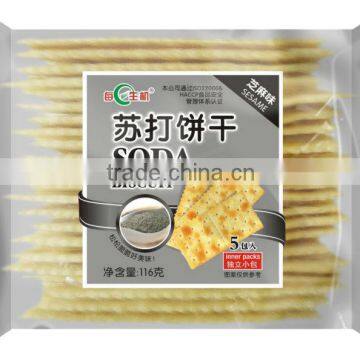 Single Package Sesame Soda Cracker