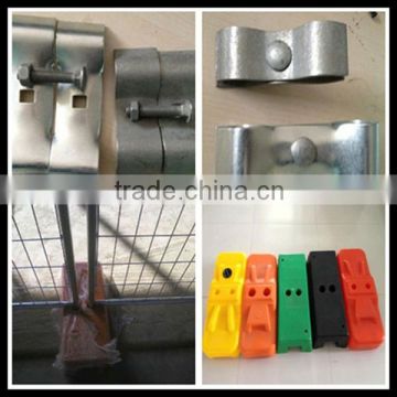 (16 years factory)Temporary fence feet,temporary fence post base,temporary fence gate