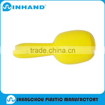 2016Hot-selling OEM logo Nontoxic PVC Inflatable Sports Game Yellow Hammer For Promotion