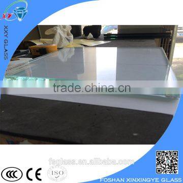 Hot sale Low iron 12mm thick tempered glass cost per square foot