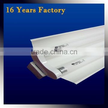T8 double fluorescent light fixture with cover