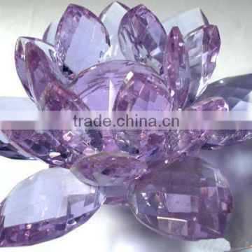 Luxurious design crystal flower