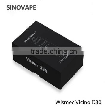 Black /Silver E Cig 510 Spring Thread Wismec Vicino D30 Kit