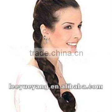 Black hair braid ponytail