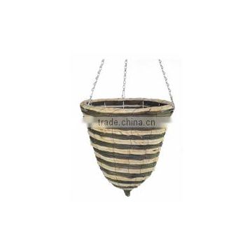 rattan flowerpot home& garden hanging basket cheaper basket rattan planter