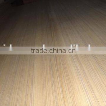 2.0mm engineered teak veneer plywood straight line