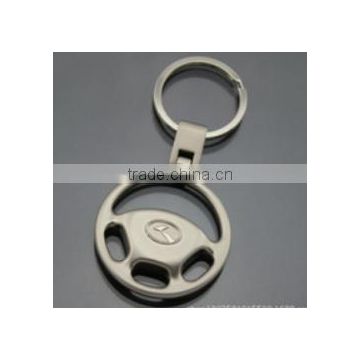 Wholesale Double turbo keychains/Turbo Keychains on promotional auto car parts keychains