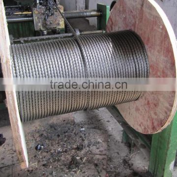 carbon steel wire rope high quality 2mm coated wire rope