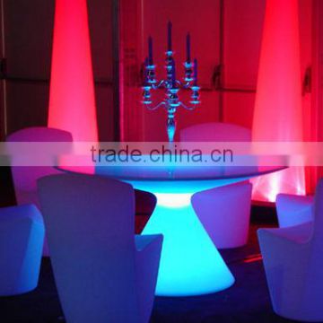 glowing Led banquet table